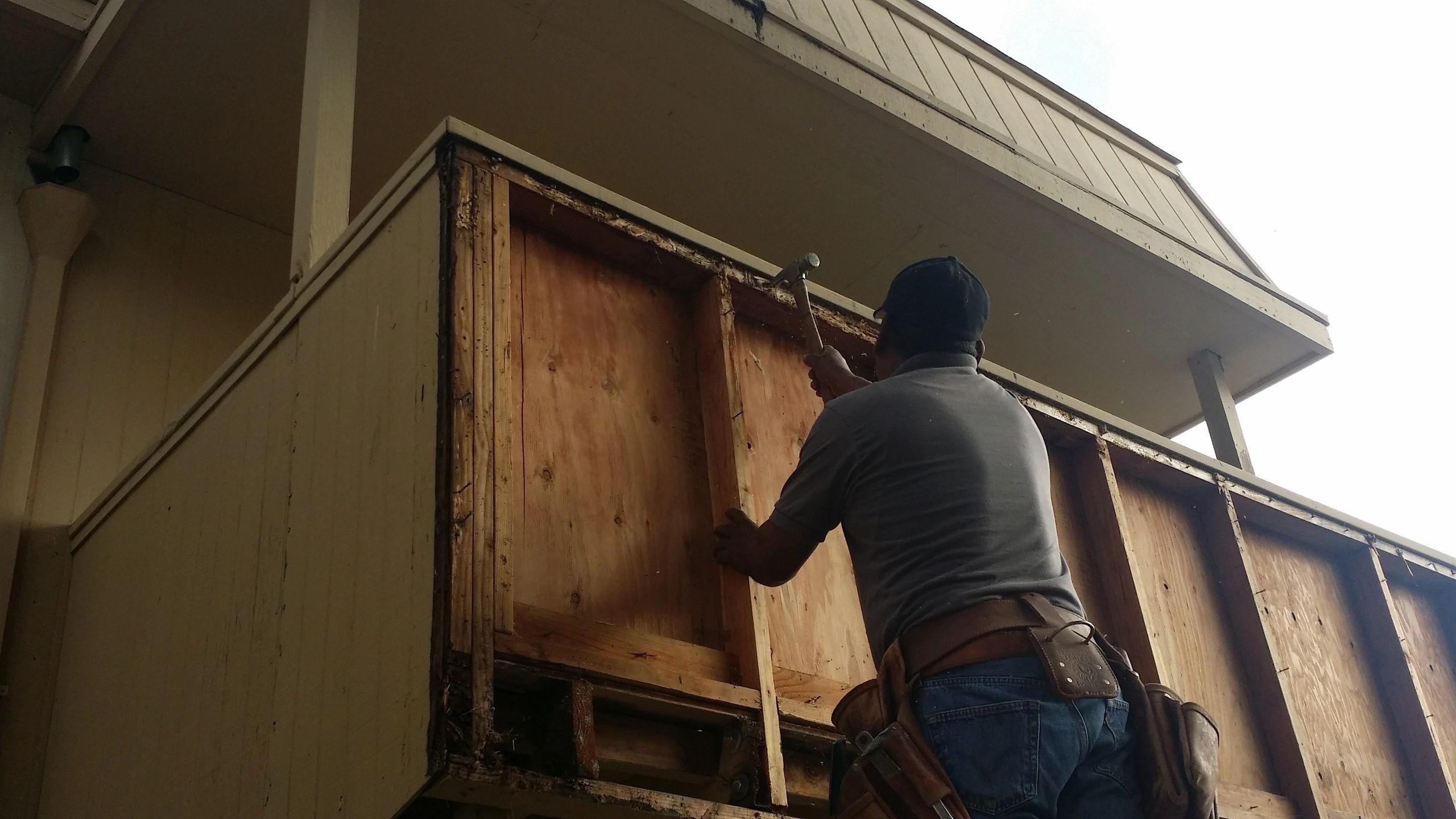 Super Builders Inc. crew on a South Bay construction project